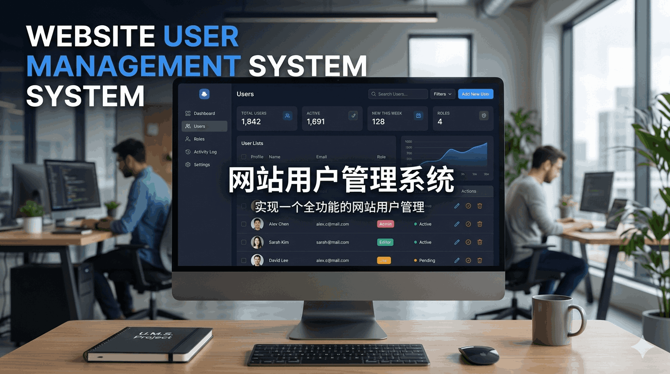 网站用户系统实现